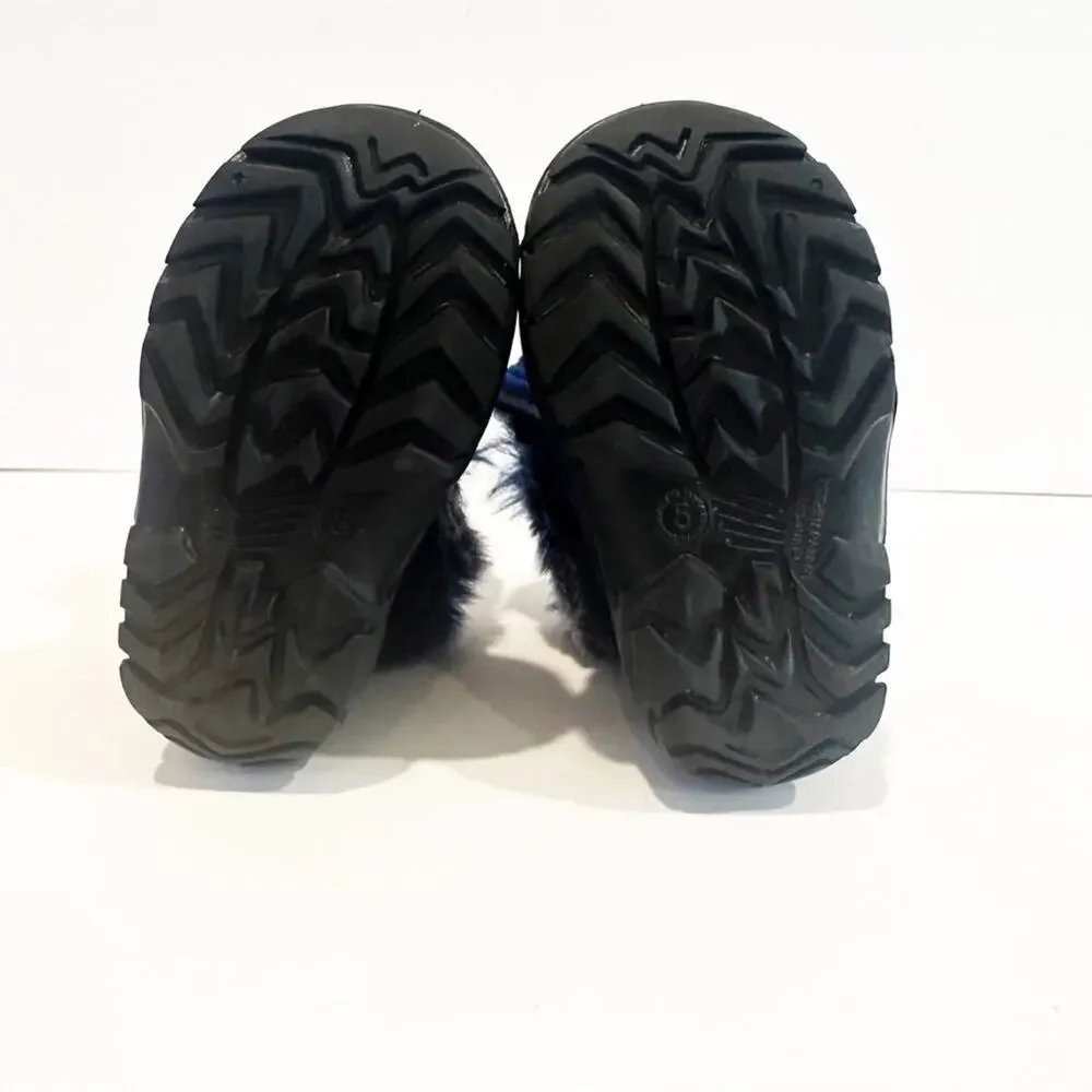 Kamik Blue Snow Boots sz 5 toddler Waterproof Insulated Winter Boots